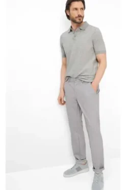 EUREX BY BRAX Jersey Hose Thilo italian grey Regular Fit