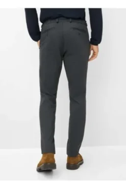 EUREX BY BRAX Relax Hose Thilo anthracite kariert