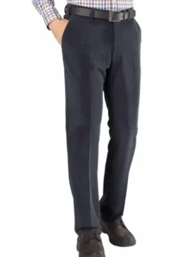EUREX BY BRAX Schurwoll-Stretch-Cord-Hose marine Luis