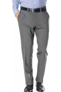 EUREX BY BRAX Schurwollstretch-Hose grau