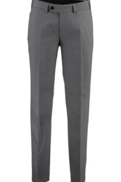 EUREX BY BRAX Schurwollstretch-Hose grau