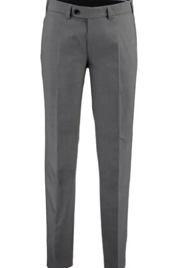 EUREX BY BRAX Schurwollstretch-Hose grau