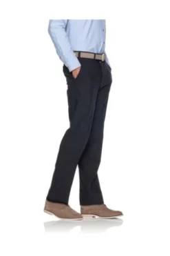 EUREX BY BRAX Schurwoll-Stretch-Hose Jan marine Dehnbund