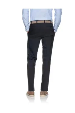 EUREX BY BRAX Schurwoll-Stretch-Hose Jan marine Dehnbund