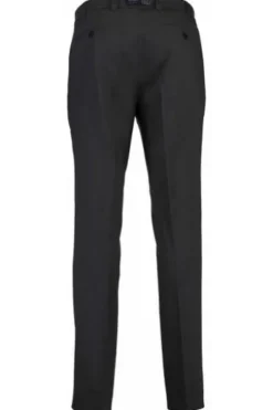 EUREX BY BRAX Schurwoll-Stretch-Hose Jan schwarz Dehnbund