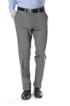 EUREX BY BRAX Schurwoll-Stretch-Hose Jan grau Dehnbund