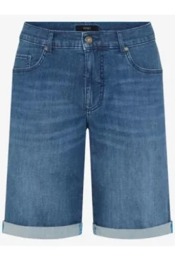EUREX BY BRAX Shorts Brad blue stone Regular Fit