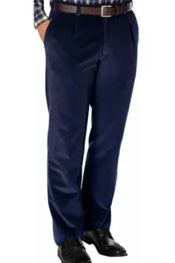 EUREX BY BRAX Stretch-Genua-Cord-Hose marine