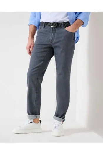 EUREX BY BRAX Stretch-Jeans Luke Five-Pocket grau Luke