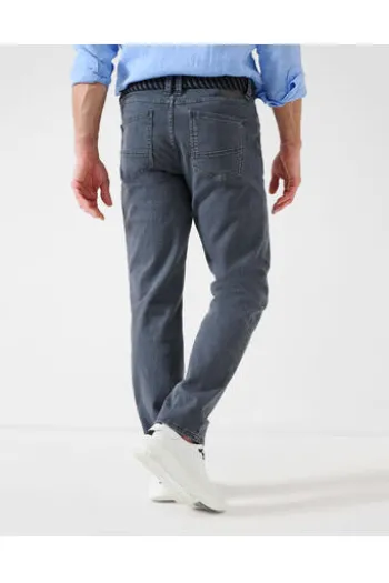 EUREX BY BRAX Stretch-Jeans Luke Five-Pocket grau Luke