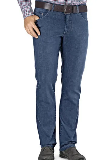 EUREX BY BRAX Stretch-Jeans Luke Five-Pocket grau Luke