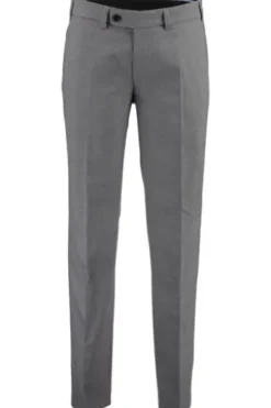 EUREX BY BRAX Tiefbund Schurwoll-Stretch-Hose grau