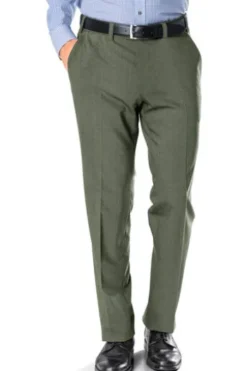 EUREX BY BRAX Tiefbund Schurwoll-Stretch-Hose Jan schilf