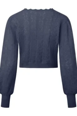 FELICITAS Ajour-Pullover Padma marine