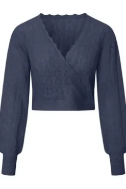 FELICITAS Ajour-Pullover Padma marine