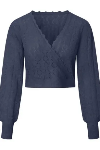 FELICITAS Ajour-Pullover Padma marine