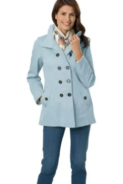 FUCHS SCHMITT Caban-Jacke hellblau