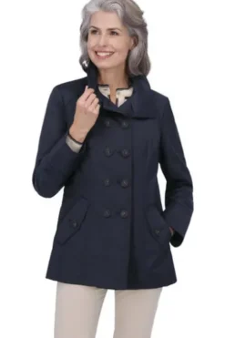 FUCHS SCHMITT Caban-Jacke marine