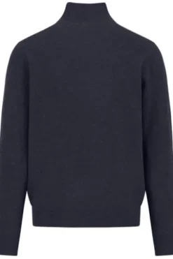FYNCH HATTON Cashmere Troyer navy Casual Fit