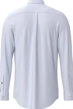 FYNCH HATTON Hemd crystal blue Casual Fit Langarm