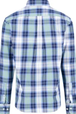 FYNCH HATTON Hemd fern kariert Casual Fit Langarm