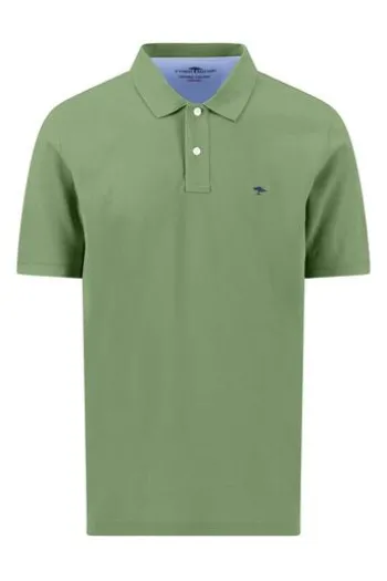 FYNCH HATTON Polo-Shirt avocado Casual Fit