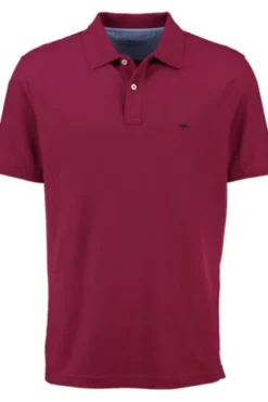 FYNCH HATTON Polo-Shirt beere