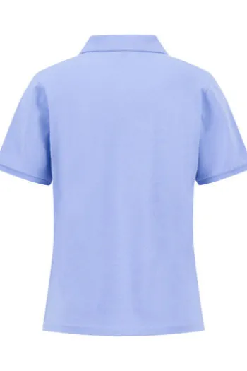 FYNCH HATTON Polo-Shirt cornflower blue Kurzarm
