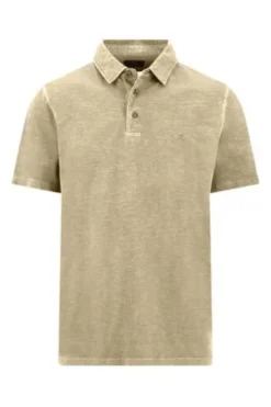 FYNCH HATTON Polo-Shirt dark khaki Casual Fit