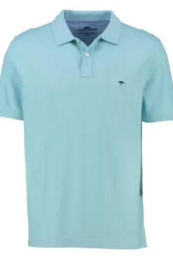 FYNCH HATTON Polo-Shirt hellblau