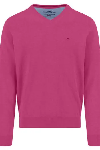FYNCH HATTON V-Ausschnitt Pullover malaga Casual Fit