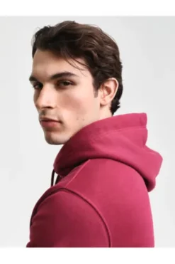 GANT Champs Graphic Hoodie rich wine