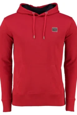 GANT Contrast Sweat Hoodie ruby red