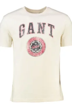 GANT GRAPHIC SS T-Shirt cream