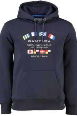 GANT Graphic Sweat Hoodie evening blue