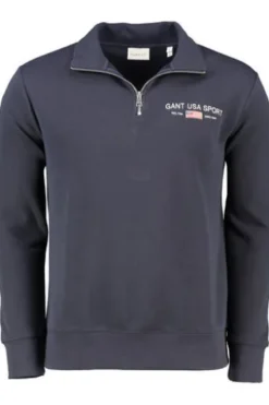 GANT Graphic Troyer evening blue Regular Fit