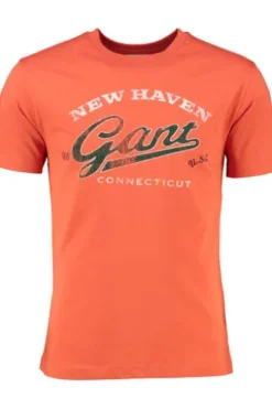 GANT Graphic T-Shirt deep orange
