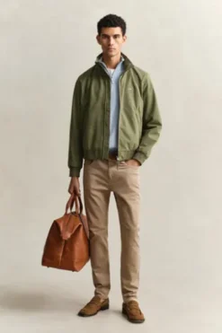 GANT Hampshire Blouson dry herb green Regular Fit