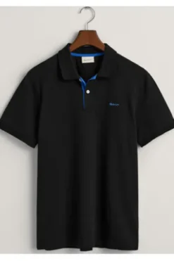 GANT Pique`Polo Shirt black Regular Fit