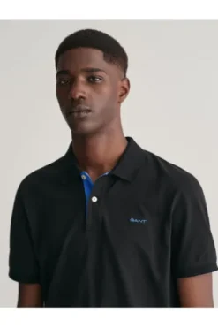 GANT Pique`Polo Shirt black Regular Fit