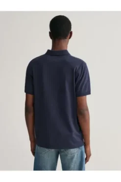 GANT Pique`Polo Shirt evening blue Regular Fit