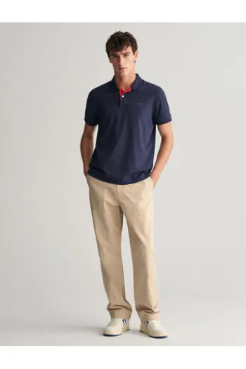 GANT Pique`Polo Shirt evening blue Regular Fit