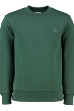 GANT Shield Rundhals Sweatshirt tartan green Regular Fit