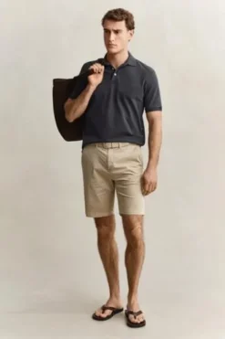 GANT Sunfaded Polo-Shirt black Regular Fit