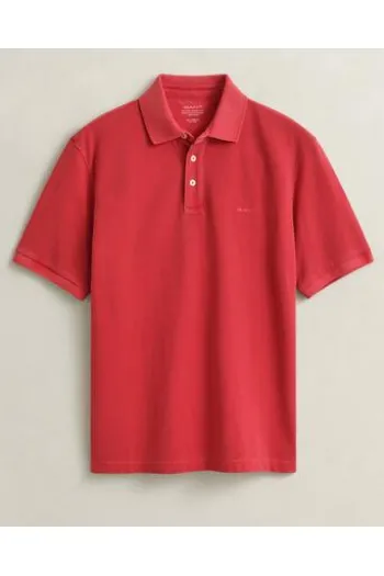 GANT Sunfaded Polo-Shirt rose red Regular Fit