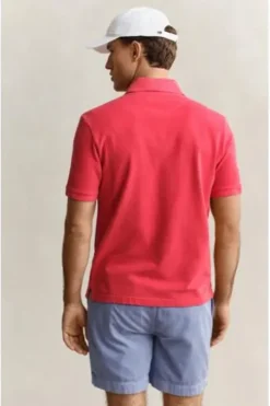 GANT Sunfaded Polo-Shirt rose red Regular Fit