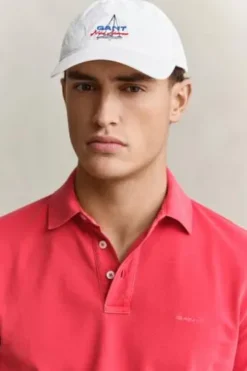 GANT Sunfaded Polo-Shirt rose red Regular Fit