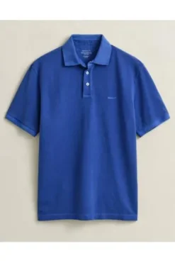 GANT Sunfaded Polo-Shirt royal blue Regular Fit