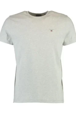 Gant T-Shirt light grey melange