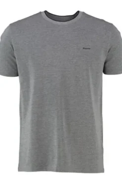 GANT Two-Toned Piquè T-Shirt black Regular Fit